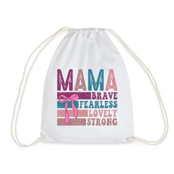 Mama - Turnbeutel - Weiß - Vorne