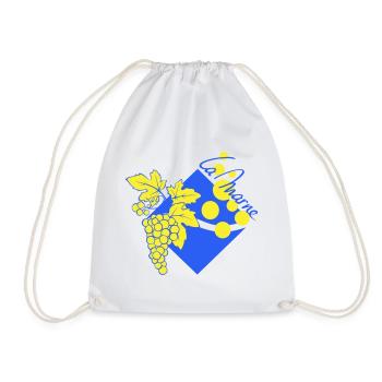 Logo revisited the Marne - Drawstring Bag - white - Front