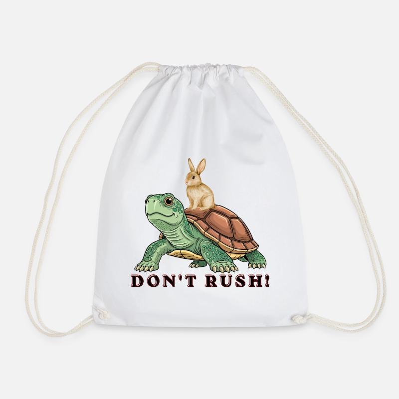 Prenez votre temps ! - Sac de sport léger - blanc