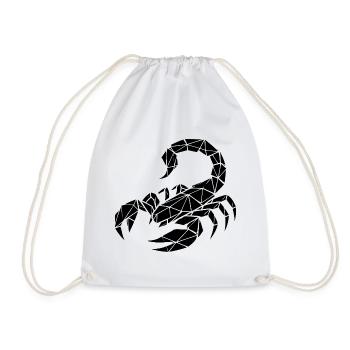 Scorpion – Pouvoir & Mystère - Sac de sport léger - blanc - Devant