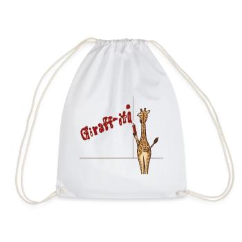 Giraffiti - Sac de sport léger - blanc - Devant