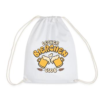 Club de la bière délicieuse - Sac de sport léger - blanc - Devant