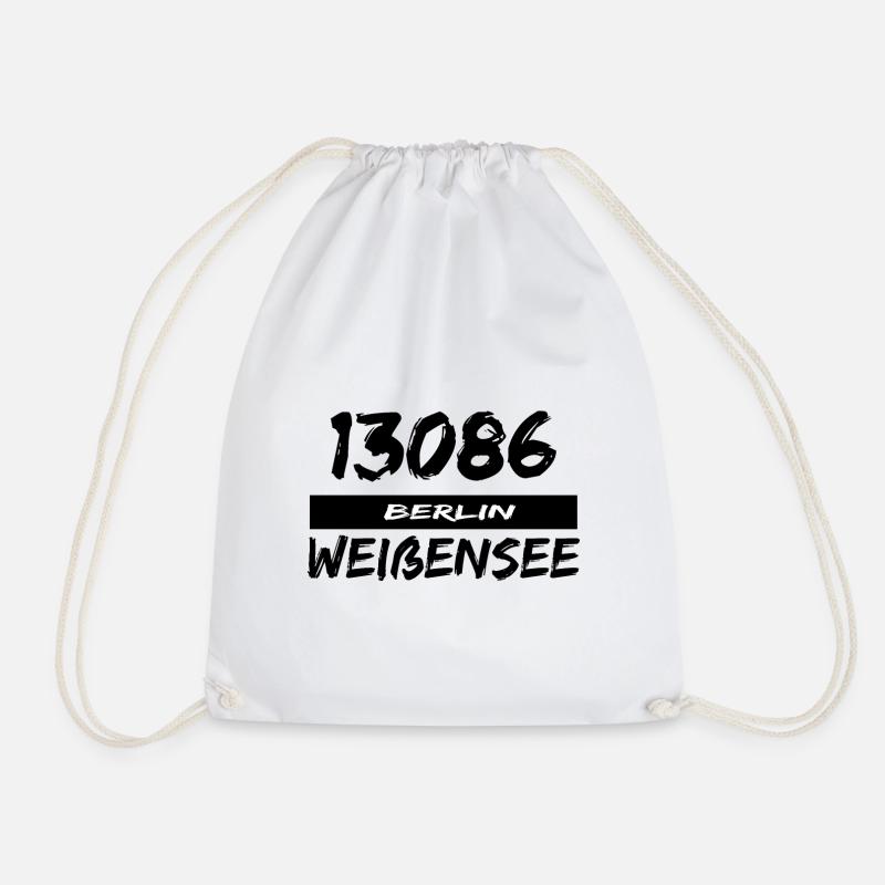 13086 Berlin Weißensee - Turnbeutel - Weiß