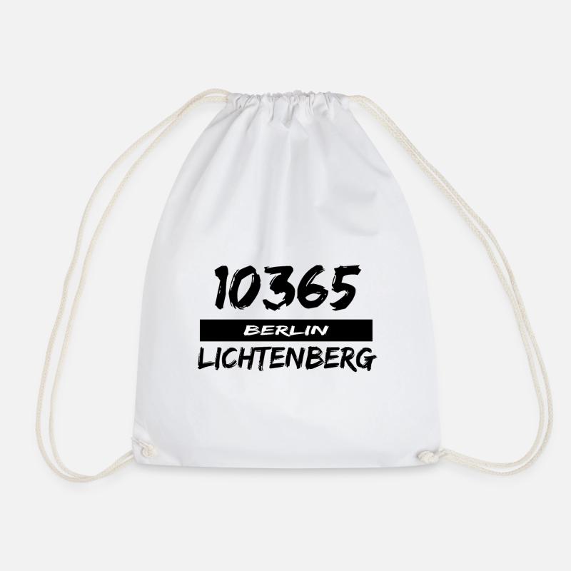 10365 Berlin Lichtenberg - Turnbeutel - Weiß