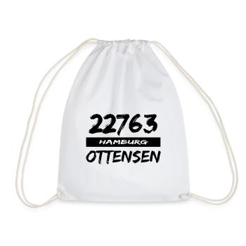 22763 Hamburg Ottensen - Sac de sport léger - blanc - Devant