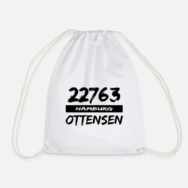 22763 Hamburg Ottensen - Sac de sport léger - blanc