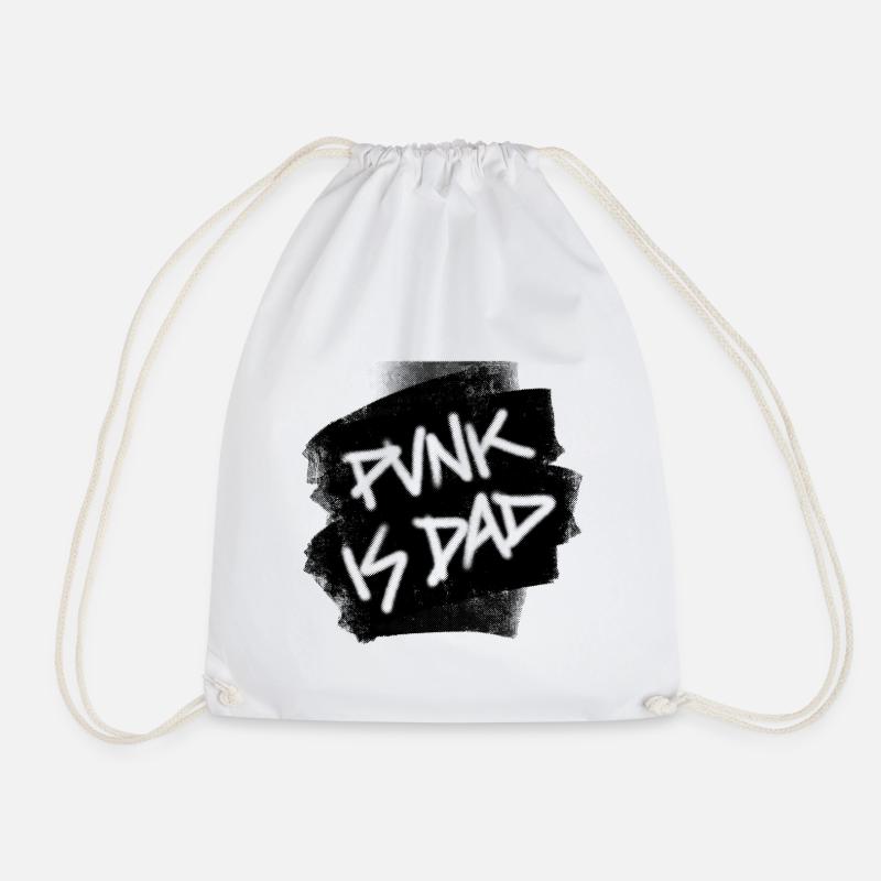 Punk Is Dad - Turnbeutel - Weiß