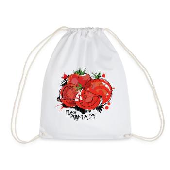 Tomato Sketch - Turnbeutel - Weiß - Vorne