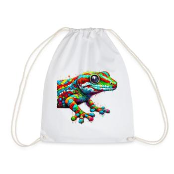 Gecko - Sac de sport léger - blanc - Devant
