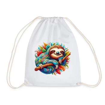 Paresse - Sac de sport léger - blanc - Devant