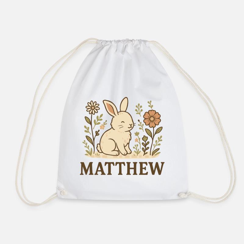 Matthew - Turnbeutel - Weiß