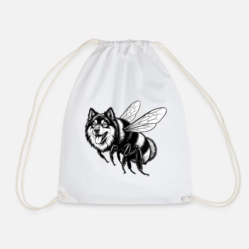 Eurasier | Bourdon Ours - Sac de sport léger - blanc