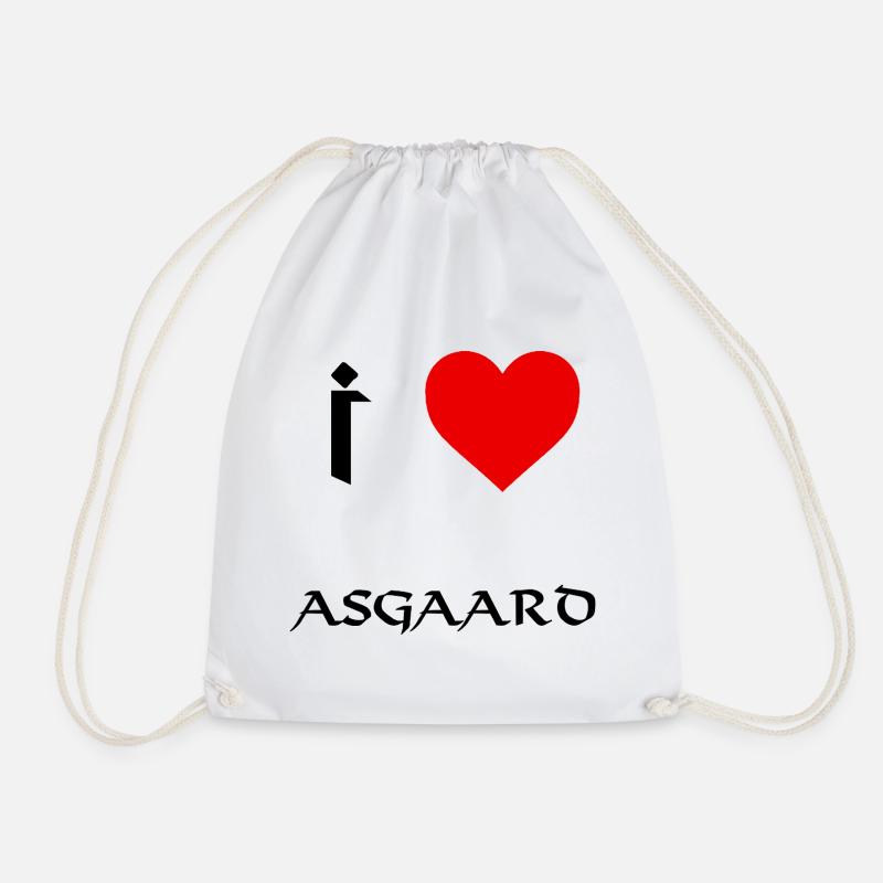 J’adore Asgaard - Sac de sport léger - blanc
