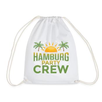 Équipe de la fête de Hambourg - Sac de sport léger - blanc - Devant