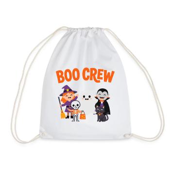 Boo Crew Halloween-Freunde - Turnbeutel - Weiß - Vorne