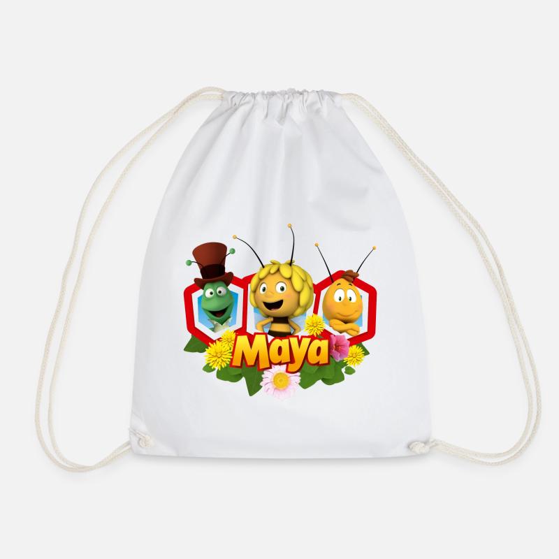 Maya L’Abeille, Willy Et Flip - Sac de sport léger - blanc