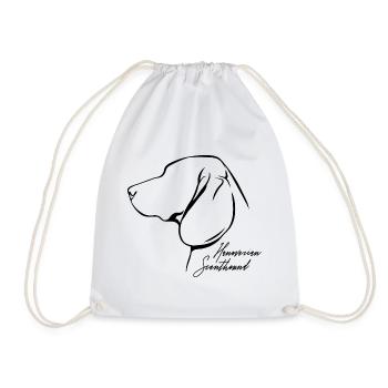 HANOVERIAN SCENTHOUND Profil Chiens Wilsigns - Sac de sport léger - blanc - Devant