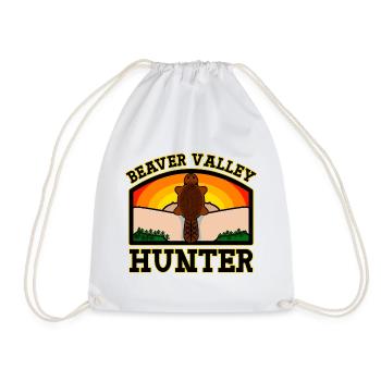 Beaver Valley Hunter Beaver Valley Hunter Men - Drawstring Bag - white - Front