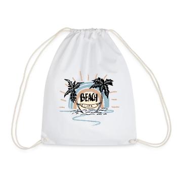 Vie à la plage Sunrise Arc - Sac de sport léger - blanc - Devant