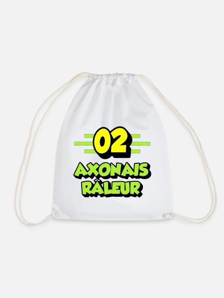 Axonais râleur - Sac de sport léger - blanc