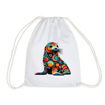 Phoque - Sac de sport léger - blanc - Devant