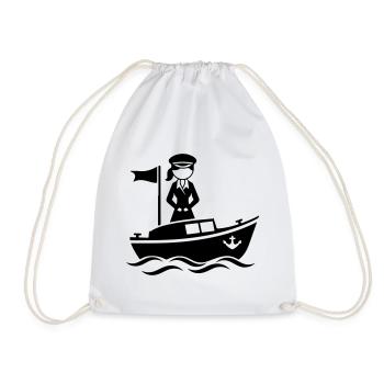 Capitaine Épouse - Sac de sport léger - blanc - Devant