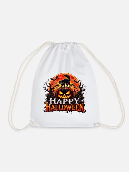 Happy Halloween - Turnbeutel - Weiß