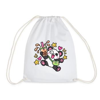 BB Panda - Turnbeutel - Weiß - Vorne