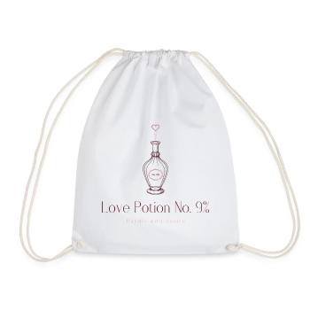 Love Potion No. 9% – Lustiges Liebestrank Design  - Turnbeutel - Weiß - Vorne