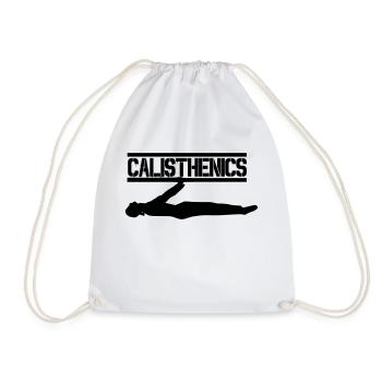 Calisthenics - Drawstring Bag - white - Front