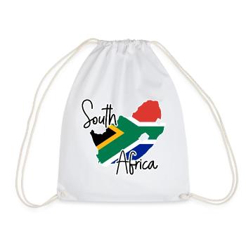 Afrique du Sud - Sac de sport léger - blanc - Devant
