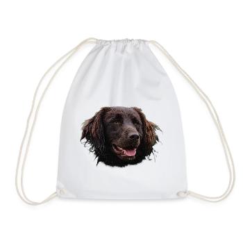 Münsterländer, chiens, chien de chasse - Sac de sport léger - blanc - Devant