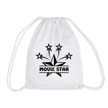 Moviestar-Banner - Turnbeutel - Weiß - Vorne