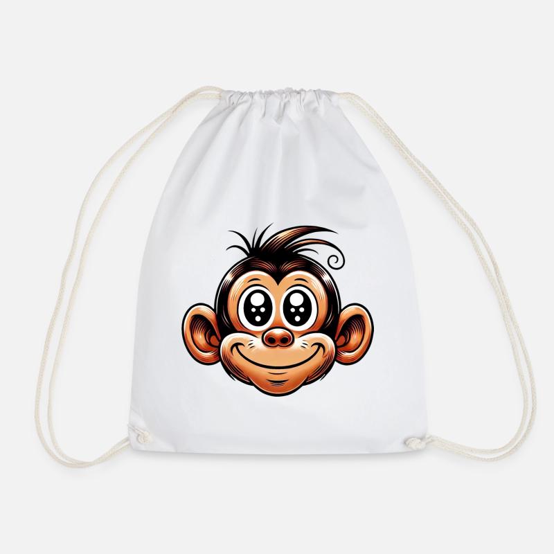 Singe - Sac de sport léger - blanc