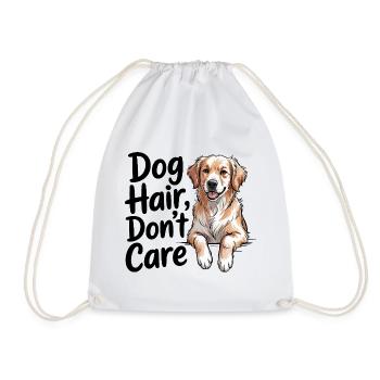 Dog Hair Don’t Care - Turnbeutel - Weiß - Vorne
