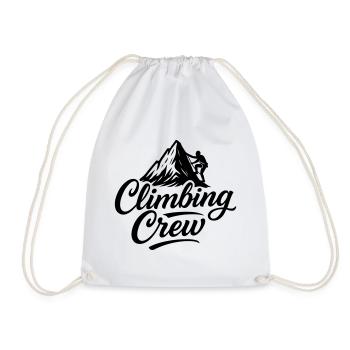 Escalade Montagnes Crew Alpinisme - Sac de sport léger - blanc - Devant