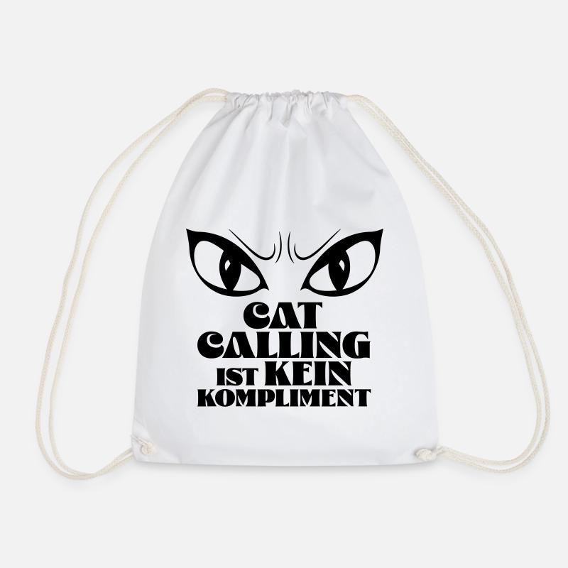 Catcalling ist kein Kompliment! - Turnbeutel - Weiß