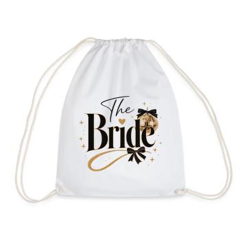 The Bride Club -Discokugel!  - Turnbeutel - Weiß - Vorne
