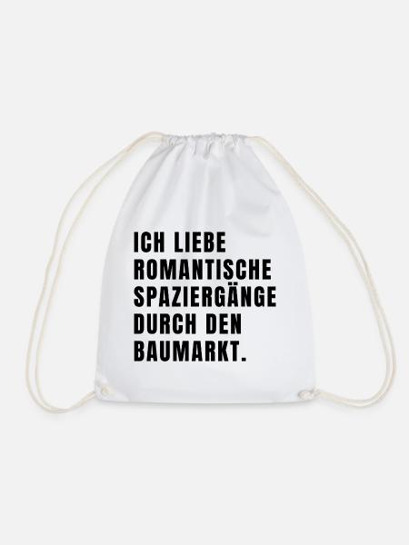 Geschenk für Heimwerker witzig - Turnbeutel - Weiß