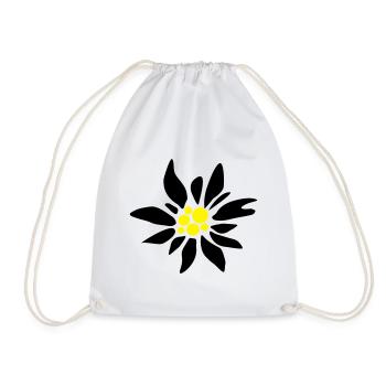 Edelweiss - Turnbeutel - Weiß - Vorne