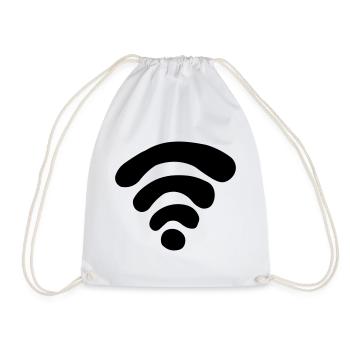 WiFi - Sac de sport léger - blanc - Devant