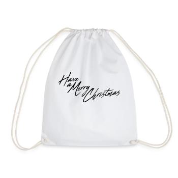 joyeux noel noel joyeux noel - Sac de sport léger - blanc - Devant