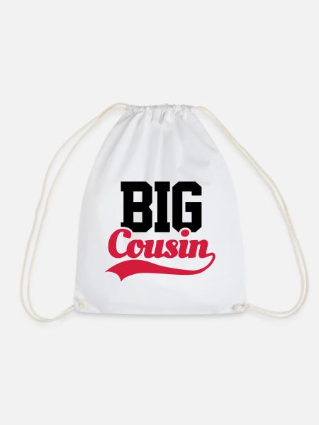 Big Cousin - Turnbeutel - Weiß