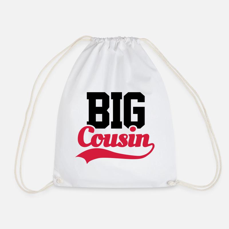 Big Cousin - Turnbeutel - Weiß