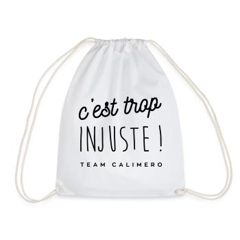 C'est trop injuste ! - Sac de sport léger - blanc - Devant