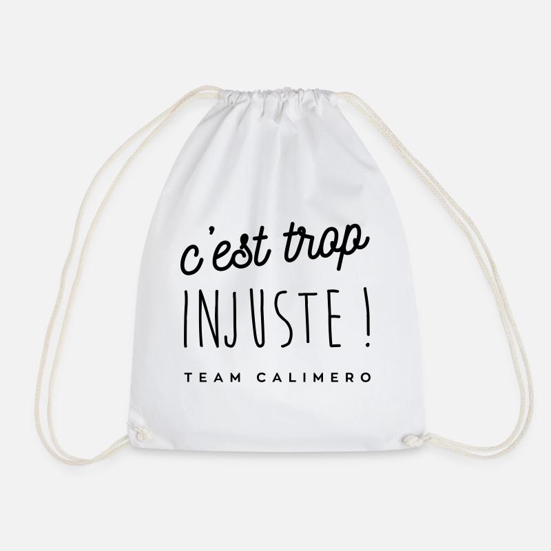C'est trop injuste ! - Sac de sport léger - blanc