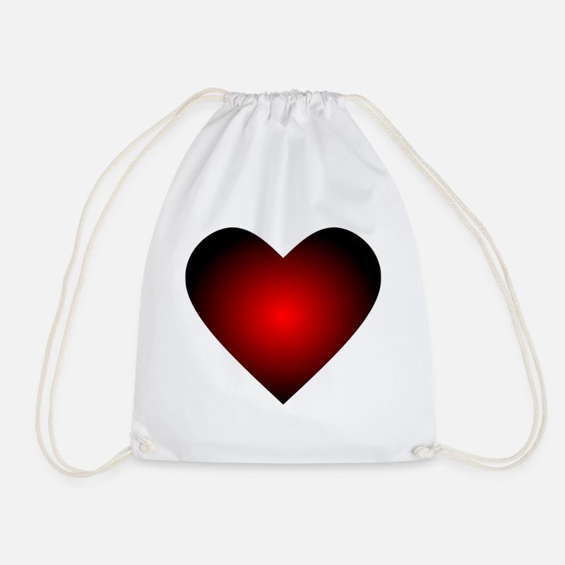 Valentinstag Geschenk Valentinstag - Turnbeutel - Weiß