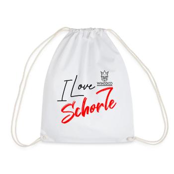 Winegod drôle disant que j’aime Schorle - Sac de sport léger - blanc - Devant