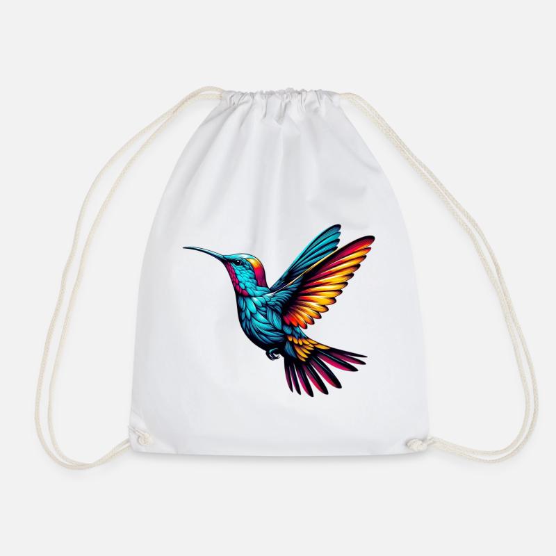 Kolibri - Turnbeutel - Weiß
