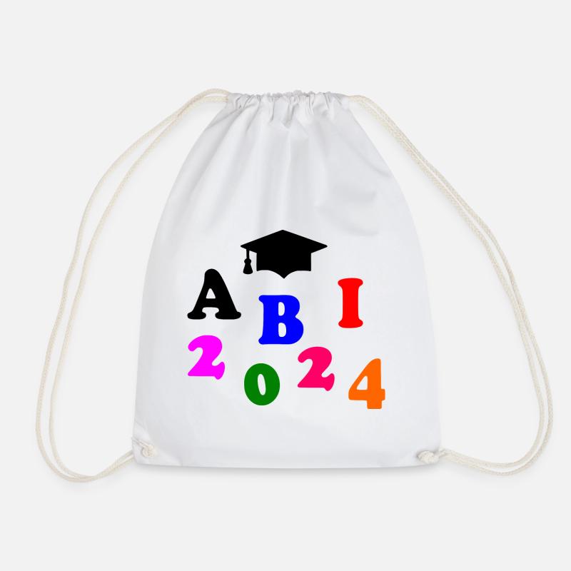 Abi 2024 - Turnbeutel - Weiß